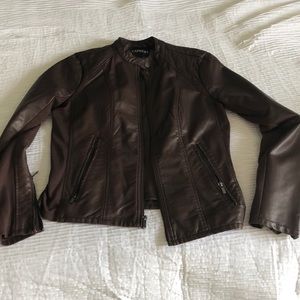 Express Faux Leather Breathable Jacket